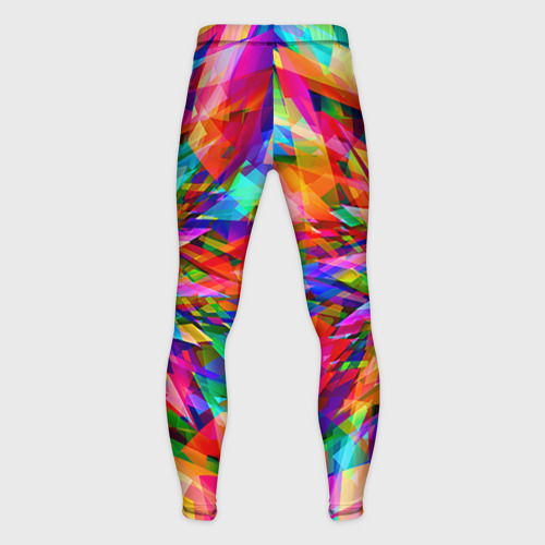 Мужские тайтсы 3D Tie dye, цвет 3D печать - фото 2