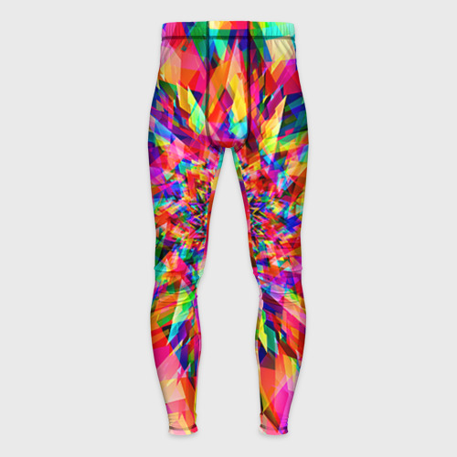 Мужские тайтсы 3D Tie dye, цвет 3D печать