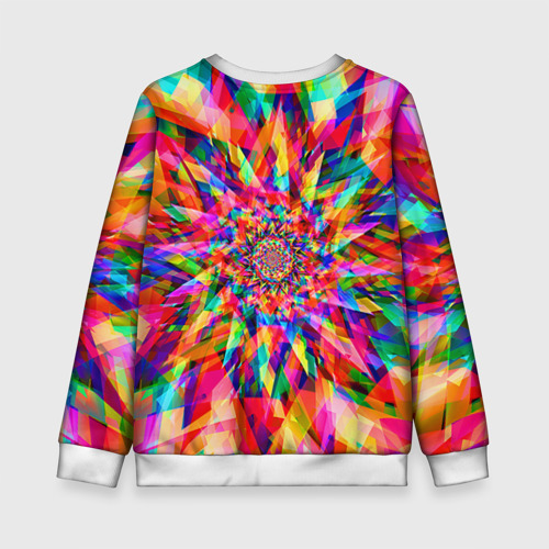 Детский свитшот 3D Tie dye, цвет 3D печать - фото 2