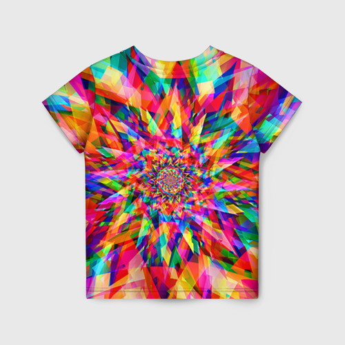 Детская футболка 3D Tie dye, цвет 3D печать - фото 2