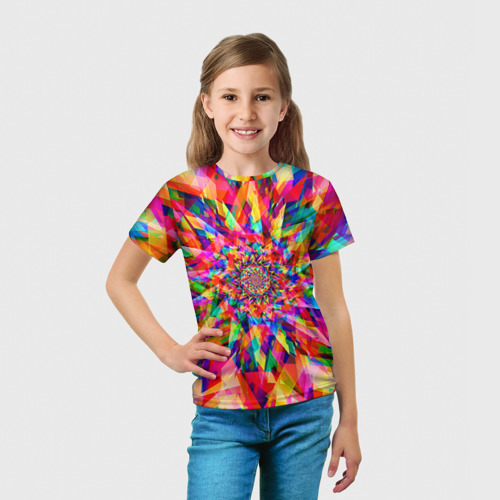 Детская футболка 3D Tie dye - фото 5