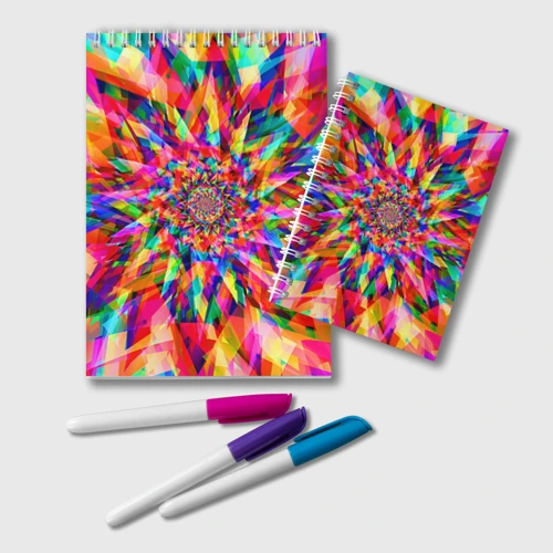 Блокнот Tie dye