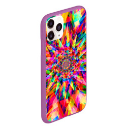 Чехол для iPhone 11 Pro Max матовый Tie dye - фото 2