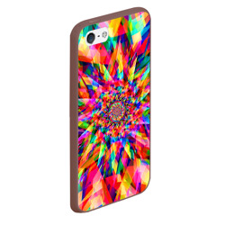 Чехол для iPhone 5/5S матовый Tie dye - фото 2