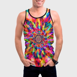 Мужская майка 3D Tie dye - фото 2