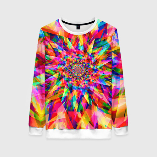 Женский свитшот 3D Tie dye, цвет 3D печать