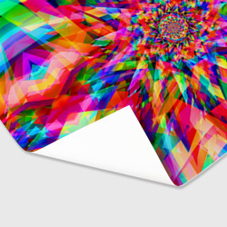 Бумага для упаковки 3D Tie dye - фото 2