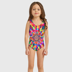 Детский купальник 3D Tie dye