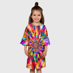 Детское платье 3D Tie dye - фото 2