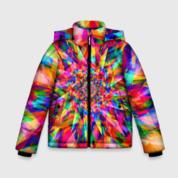 Зимняя куртка для мальчиков 3D Tie dye