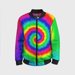 Детский бомбер 3D Tie dye