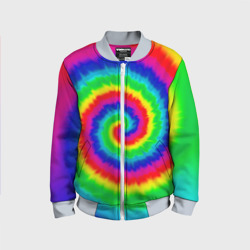 Детский бомбер 3D Tie dye