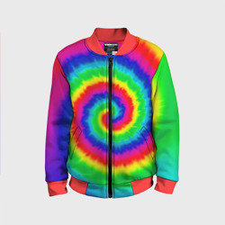 Детский бомбер 3D Tie dye