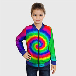 Детский бомбер 3D Tie dye - фото 2