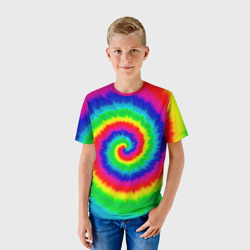 Детская футболка 3D Tie dye - фото 2