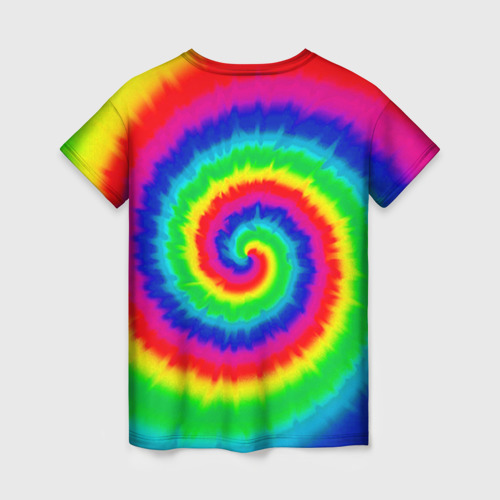 Женская футболка 3D Tie dye - фото 2