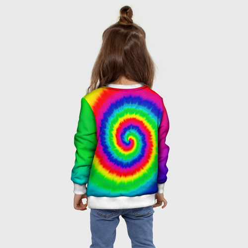 Детский свитшот 3D Tie dye - фото 8