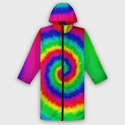 Женский дождевик 3D Tie dye