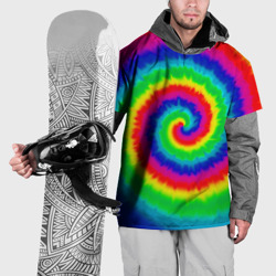 Накидка на куртку 3D Tie dye