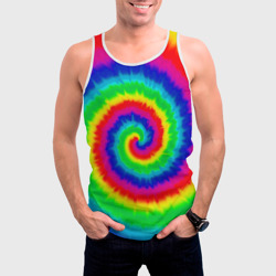 Мужская майка 3D Tie dye - фото 2