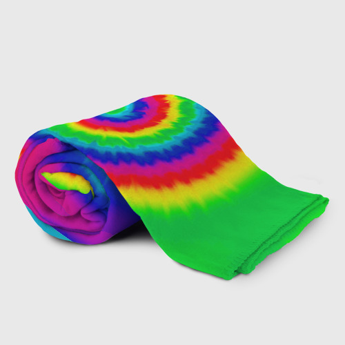 Плед 3D Tie dye, цвет 3D (велсофт) - фото 2