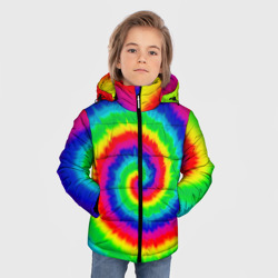 Зимняя куртка для мальчиков 3D Tie dye - фото 2
