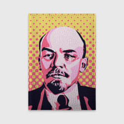 Обложка для автодокументов Поп-арт. Ленин