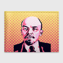Обложка для студенческого билета Поп-арт. Ленин