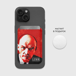 Картхолдер Magsafe магнитный Ленин - фото 2