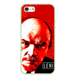 Чехол для iPhone 5/5S матовый Ленин