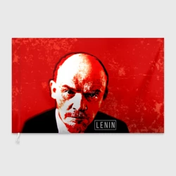 Флаг 3D Ленин