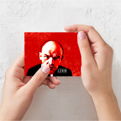 Поздравительная открытка Ленин - фото 2