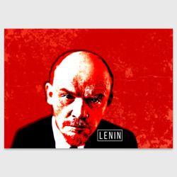 Поздравительная открытка Ленин