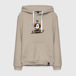 Мужская толстовка хлопок Anaheim Ducks Black