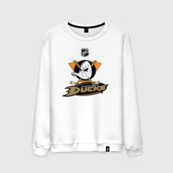 Мужской свитшот хлопок Anaheim Ducks Black