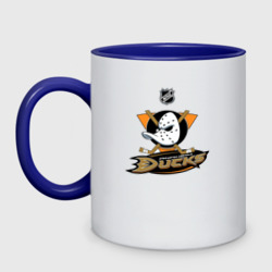 Кружка двухцветная Anaheim Ducks Black