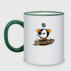 Кружка двухцветная Anaheim Ducks Black