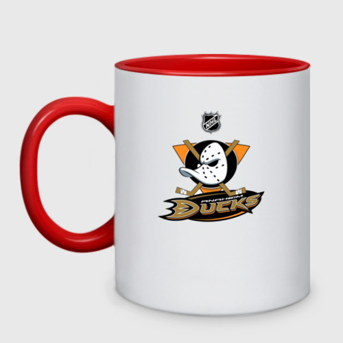 Кружка двухцветная Anaheim Ducks Black