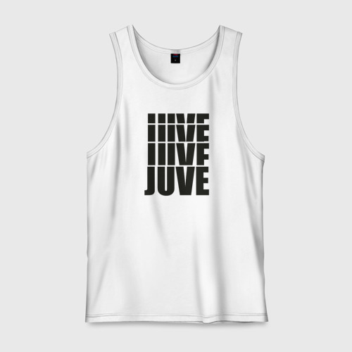 Мужская майка хлопок Juve black, цвет белый