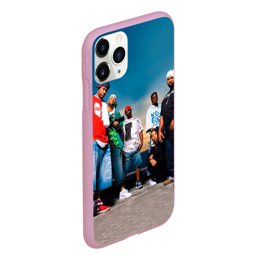 Чехол для iPhone 11 Pro Max матовый Wu-Tang Clan, цвет розовый - фото 3