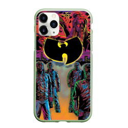 Чехол для iPhone 11 Pro матовый Wu tang clan