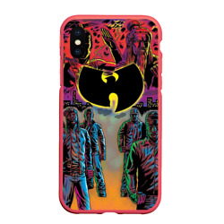 Чехол для iPhone XS Max матовый Wu tang clan