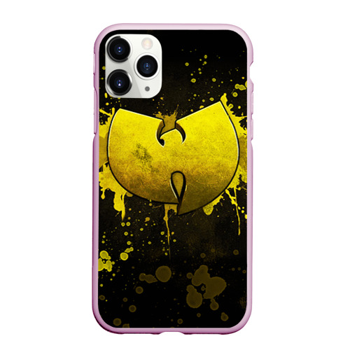 Чехол для iPhone 11 Pro Max матовый Wu-Tang Clan, цвет розовый