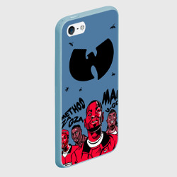 Чехол для iPhone 5/5S матовый Wu-Tang Clan - фото 2