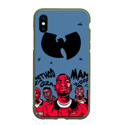 Чехол для iPhone XS Max матовый Wu-Tang Clan