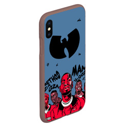 Чехол для iPhone XS Max матовый Wu-Tang Clan - фото 2