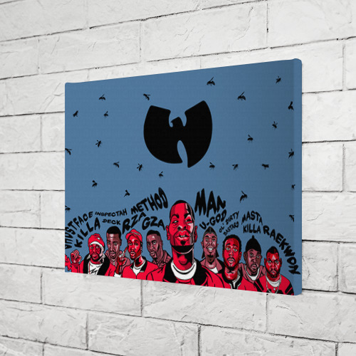 Холст прямоугольный Wu-Tang Clan, цвет 3D печать - фото 3