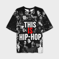 Мужская футболка oversize 3D Hip hop