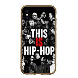 Чехол для iPhone XS Max матовый Hip hop