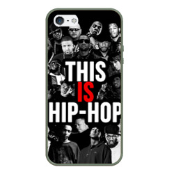 Чехол для iPhone 5/5S матовый Hip hop